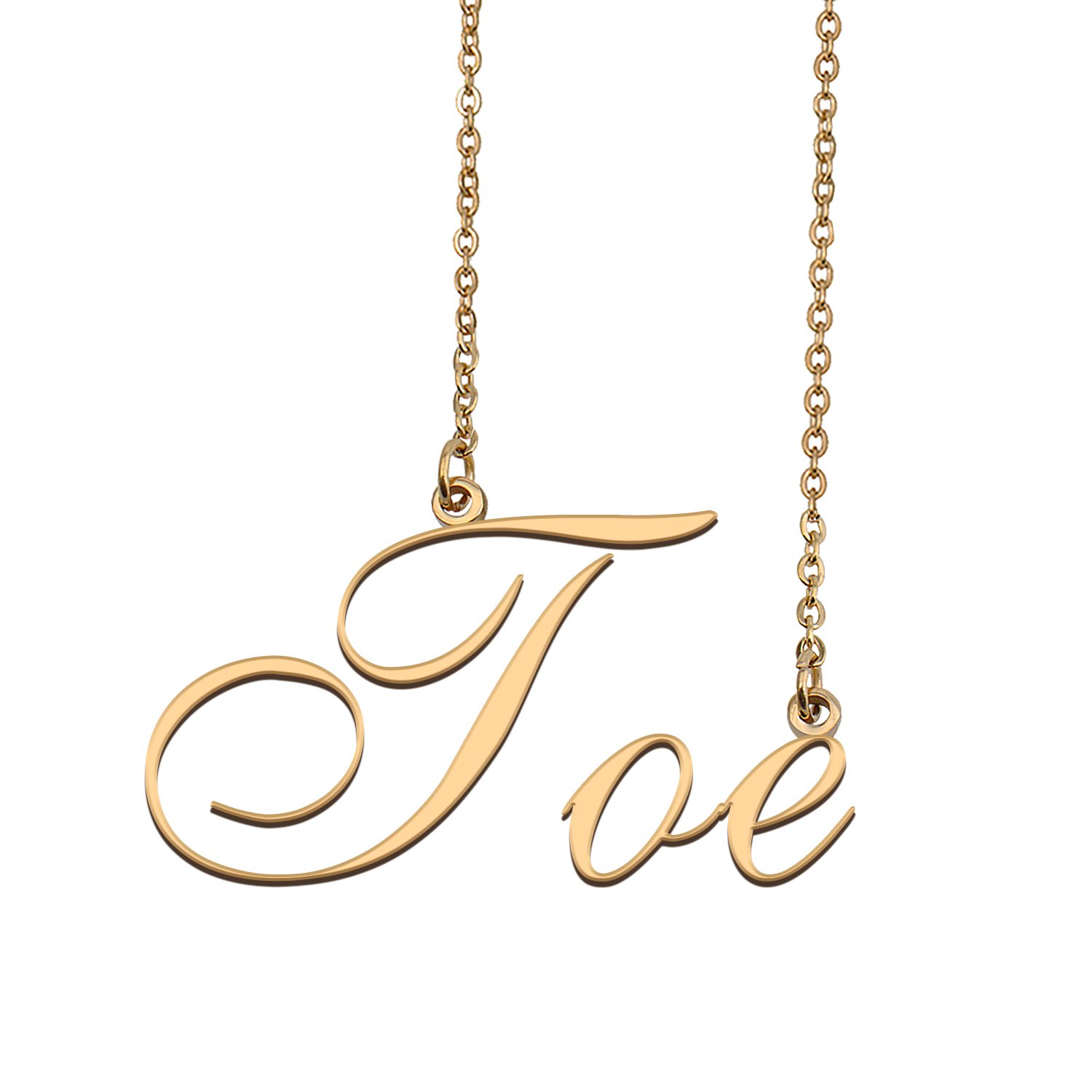 Customized Charm Pendant Jewelry Any Name Necklace for Grandmother for Her Toe