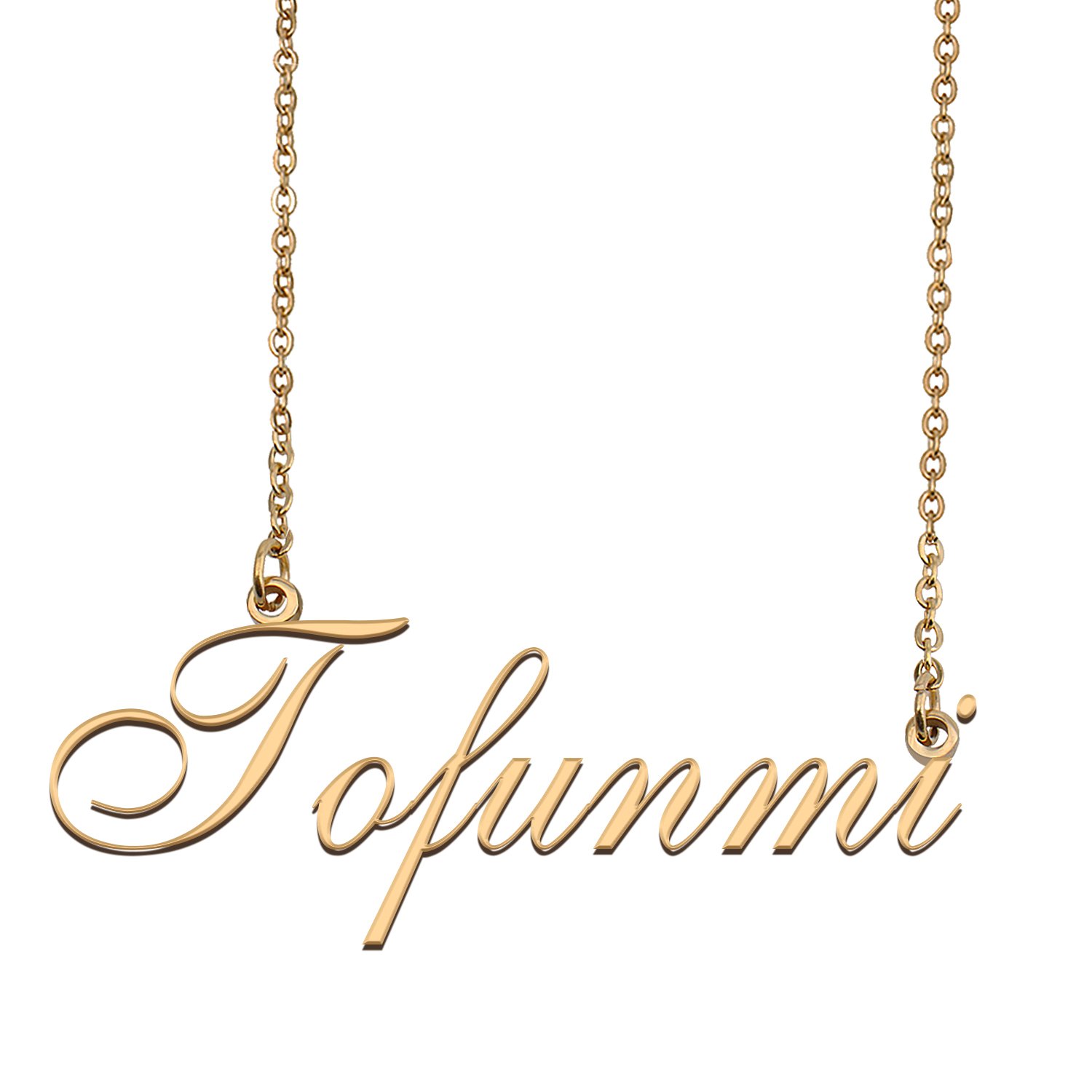 Customized Charm Pendant Jewelry Any Name Necklace for Grandmother for Her Tofunmi