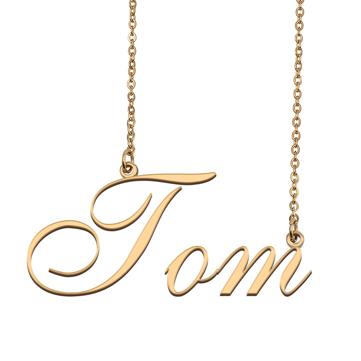 Customized Charm Pendant Jewelry Any Name Necklace for Grandmother for Her Tom