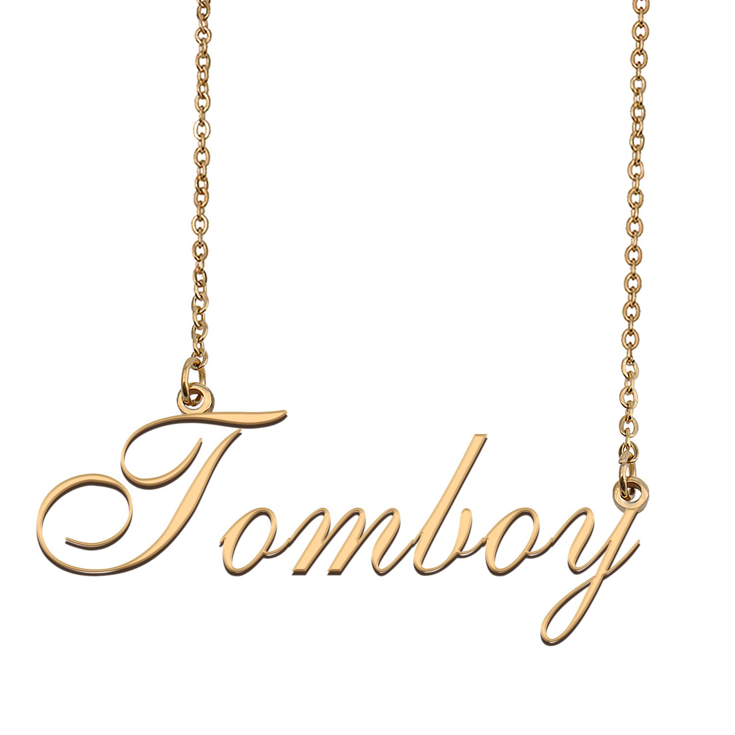 Customized Charm Pendant Jewelry Any Name Necklace for Grandmother for Her Tomboy