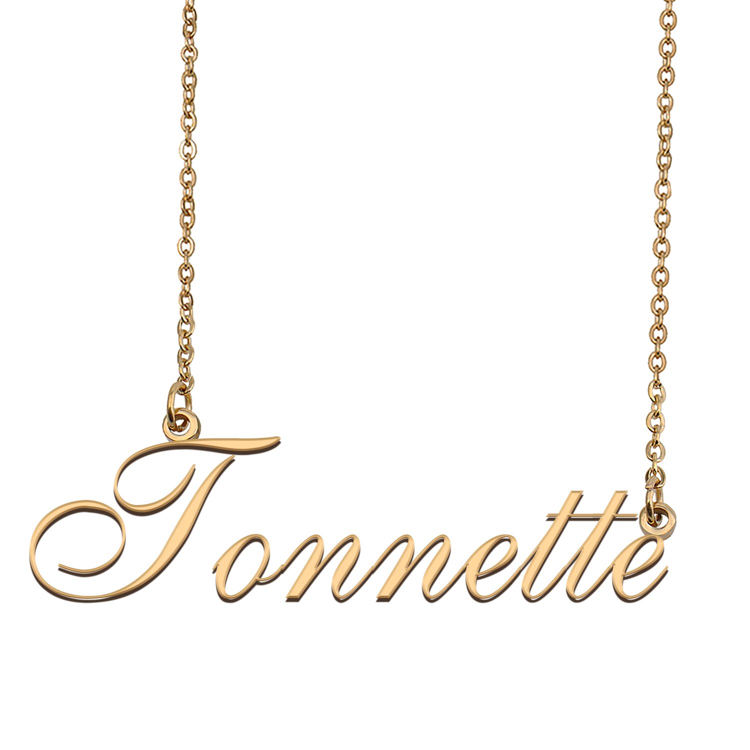 Customized Charm Pendant Jewelry Any Name Necklace for Grandmother for Her Tonnette