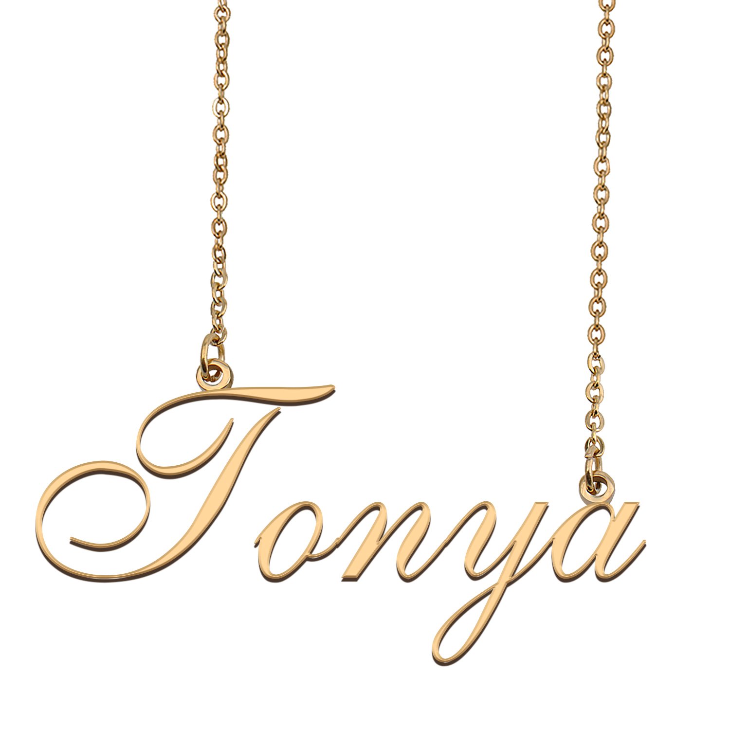 Customized Charm Pendant Jewelry Any Name Necklace for Grandmother for Her Tonya
