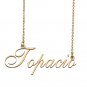 Customized Charm Pendant Jewelry Any Name Necklace for Grandmother for Her Topacio