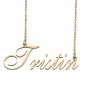 Custom Personalized Name Necklace in Golden Silver for Women Tristin