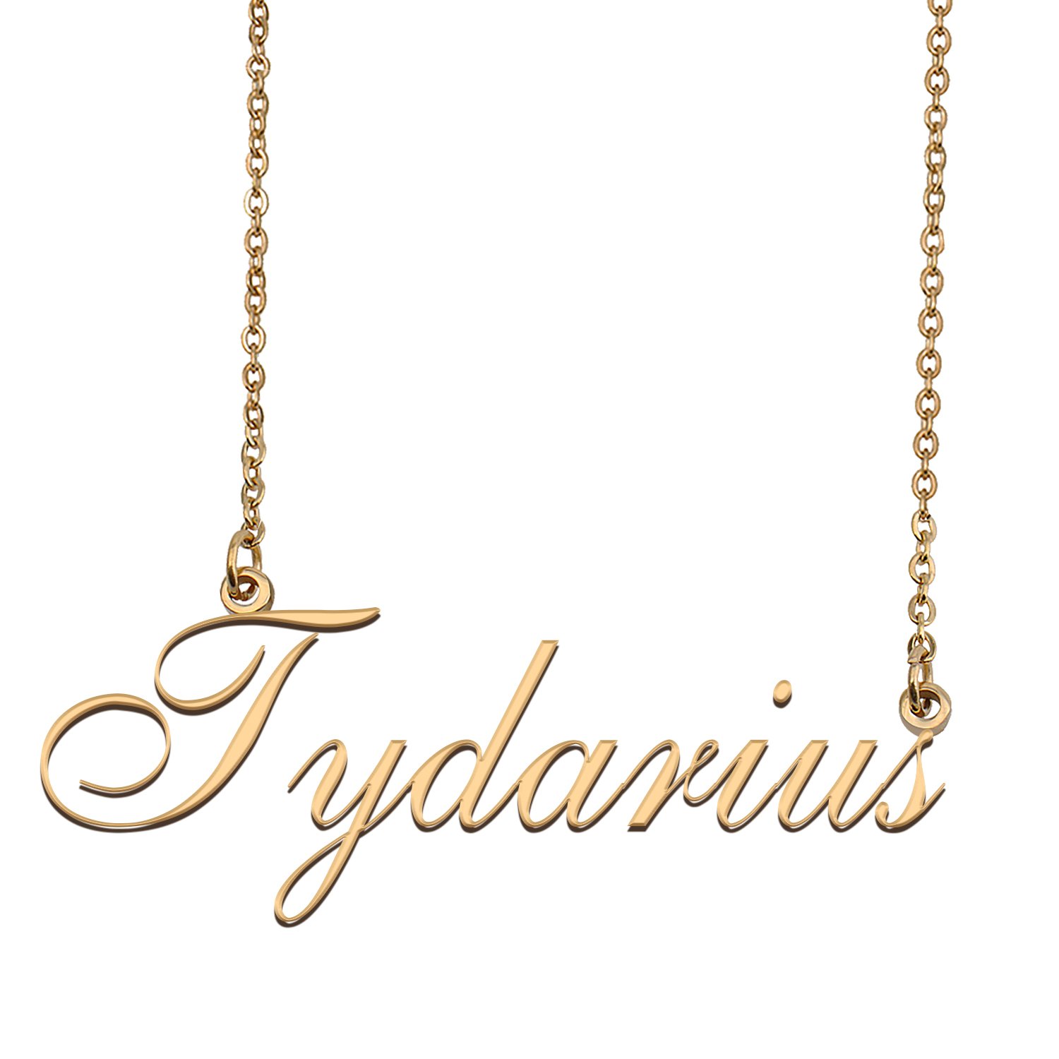 Custom Personalized Name Necklace in Golden Silver for Women Tydarius