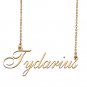 Custom Personalized Name Necklace in Golden Silver for Women Tydarius