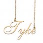 Custom Personalized Name Necklace in Golden Silver for Women Tyke