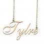 Custom Personalized Name Necklace in Golden Silver for Women Tylre