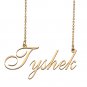 Custom Personalized Name Necklace in Golden Silver for Women Tyshek