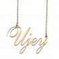 Custom Personalized Name Necklace in Golden Silver for Women Ujey