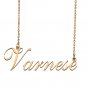 Custom Personalized Name Necklace in Golden Silver for Women Varnese
