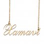 Custom Personalized Name Necklace in Golden Silver for Women Xamavi