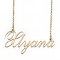 Custom Personalized Name Necklace in Golden Silver for Women Xlyana