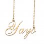 Custom Personalized Name Necklace in Golden Silver for Women Yayo