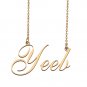 Custom Personalized Name Necklace in Golden Silver for Women Yeeb