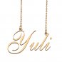 Custom Personalized Name Necklace in Golden Silver for Women Yuli