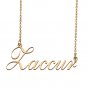Custom Personalized Name Necklace in Golden Silver for Women Zaccur
