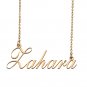 Custom Personalized Name Necklace in Golden Silver for Women Zahara