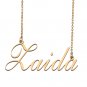 Custom Personalized Name Necklace in Golden Silver for Women Zaida