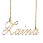 Custom Personalized Name Necklace in Golden Silver for Women Zaina