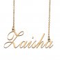 Custom Personalized Name Necklace in Golden Silver for Women Zaisha