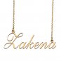 Custom Personalized Name Necklace in Golden Silver for Women Zakena