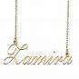 Custom Personalized Name Necklace in Golden Silver for Women Zamira