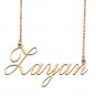 Custom Personalized Name Necklace in Golden Silver for Women Zayan