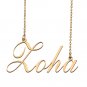 Custom Personalized Name Necklace in Golden Silver for Women Zoha