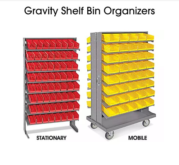 Gravity Bin Cart