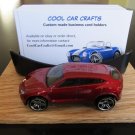 Lamborghini Urus Business Card holder oak w/ diecast exotic SUV 4 x 4 coin dish