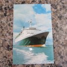 Vintage Cunard Queen Elizabeth II QE 2 Ocean liner Post Card blank - UNWRITTEN