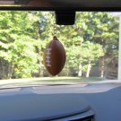 Football Rear View Mirror Hanging Dangler, Tree Ornament, NFL College Sports Fan Football Rear View Mirror Hanging Dangler, Tree Ornament, NFL College Sports Fan