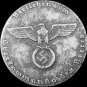 German WWII iron Medal "F&Atilde;&frac14;r Verdienste um das Deutsche Hundewesen" (Worldwide FREE Shipping)