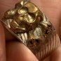 Extremely Rare German SS "Kantinen" Silver Ring with skull (Totenkopf) (Worldwide FREE shipping)