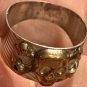 Extremely Rare German SS "Kantinen" Silver Ring with skull (Totenkopf) (Worldwide FREE shipping)