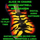 Alice In Chains Guitar TAB Lesson CD 533 TABS 34 BTs + MEGA BONUS Jerry Cantrell