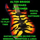 Alter Bridge 10 Years 12 Stones Guitar TAB Lesson CD 427 TABS 16 BTs + BONUS