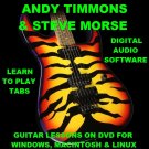 Andy Timmons Guitar TAB Lesson CD 117 TABS 38 Backing Tracks + BONUS Steve Morse