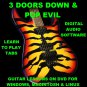 3 Doors Down Guitar TAB Lesson CD 299 TABS 20 Backing Tracks + BONUS Pop Evil
