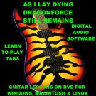 As I lay Dying Dragonforce Still Remains Guitar TAB Lesson CD 361 TABS 30 BTs