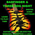 Badfinger Guitar TAB Lesson CD 130 TABS 19 Backing Tracks BONUS Three Dog Night