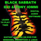 Black Sabbath Guitar TAB Lesson CD 837 TABS 93 BTs + MEGA BONUS DIO Tony Iommi
