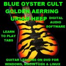 Blue Oyster Cult Guitar TAB Lesson CD 385 TABS 49 BTs Golden Earring Uriah Heap