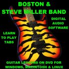 Boston Guitar TAB Lesson CD 267 TABS 21 BTs + MEGA BONUS Steve Miller Band
