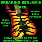 Breaking Benjamin Guitar TAB Lesson CD 413 TABS 25 Backing Tracks + BONUS RED