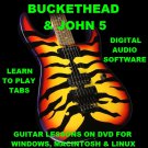 Buckethead Guitar TAB Lesson CD 1030 TABS 52 Backing Tracks + MEGA BONUS John 5