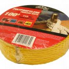 2Pack -1/4 In. X 100 Ft. Polypropylene Twisted Orange Rope , Outdoor, Camping, Boat Rope (W12001-2)