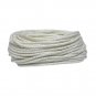 1/4 In. X 50 Ft. Nylon Rope, White All Purpose Climb, Pull, Swing Rope(300 ft ) (W11501-6)