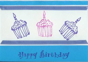 Birthday Cupcakes Card